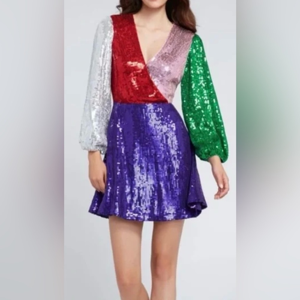 Alice & Olivia sequin dress NWT